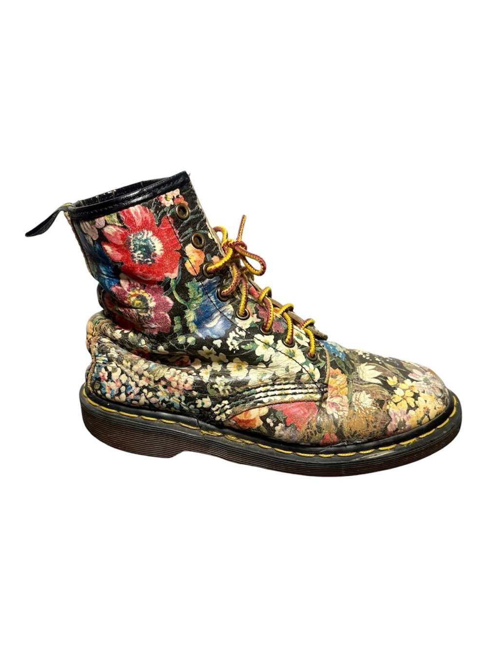 DR. MARTENS 1460 Vintage 90s Floral Boots